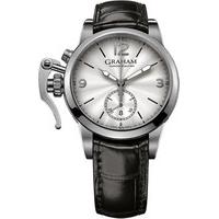 graham watch chronofighter 1695 steel white