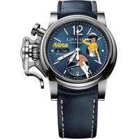 graham watch chronofighter vintage nose art nina limited edition