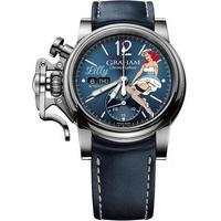 Graham Watch Chronofighter Vintage Nose Art Lilly Limited Edition