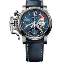 graham watch chronofighter vintage nose art lilly limited edition