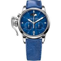 Graham Watch Chronofighter 1695 Lady Moon Blue