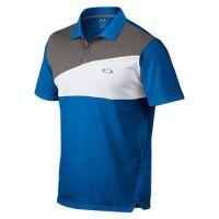 greene polo golf shirt electric blue