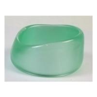 Green plastic bangle