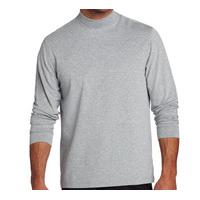 Greg Norman Heathered Jersey L/S Mock