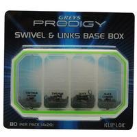 Greys Prodigy Swivel and Links Base Box