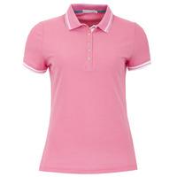 green lamb claudine club polo pink