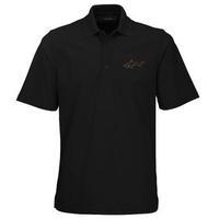 Greg Norman Protek Micro Polo Shirt - Black Small