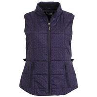 Green Lamb Jemima Printed Padded Gilet - Navy / Foral