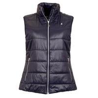 green lamb jane padded gilet navy