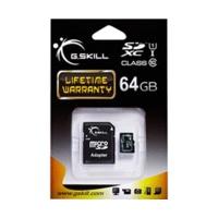 gskill microsdxc 64gb class 10 uhs i u1 ff tsdxc64ga u1