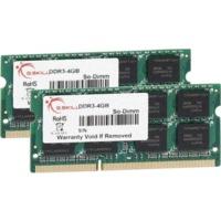 G.SKill 8GB Kit SO-DIMM DDR3 PC3-8500 (F3-8500CL7D-8GBSQ) CL7