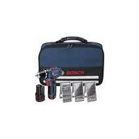 GSR, Cordless drill driver set, 10.8 V Li-Ion, with 2 batteries & bits Bosch Professional