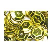 gttermann pailletten 6 mm cup sequin in lime green