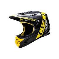 GT Fury Full Face Helmet | Black/Yellow - L