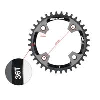 GUB 32T / 34T / 36T AL7075 Aluminum Alloy 104mm BCD Chainring Chainwheel Gear MTB Bike Road Bicycle Chain Ring Sprocket