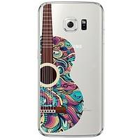 Guitar Pattern Soft Ultra-thin TPU Back Cover For Samsung GalaxyS7 edge/S7/S6 edge/S6 edge plus/S6/S5/S4