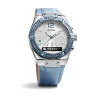 Guess Connect 41mm silver & skyblue (C0002M5)