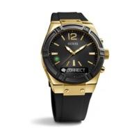 guess connect 41mm black gold c0002m3