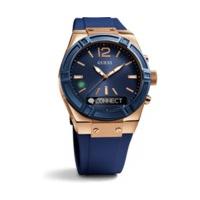 Guess Connect 41mm blue & red gold (C0002M1)