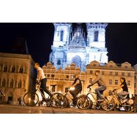 guided night time bike ride in prague