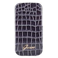 guess smartphone covers slim flap case s3 black