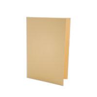 guildhall squarecut folder yellow 100 pack