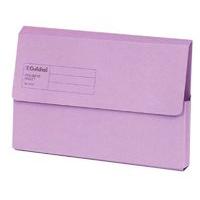 Guildhall Document Wallet Blue Angel Violet - 50 Pack