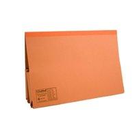 guildhall double pocket wallet orange 25 pack