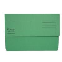 Guildhall Bright Manilla Wallet Green - 25 Pack