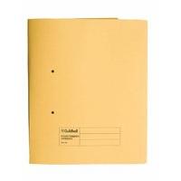 Guildhall Heavy Weight Pocket Spiral File Yellow - 25 Pack