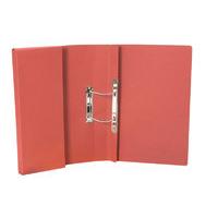Guildhall Heavy Weight Pocket Spiral File Red - 25 Pack