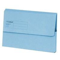 Guildhall Document Wallet Blue Angel Blue - 50 Pack