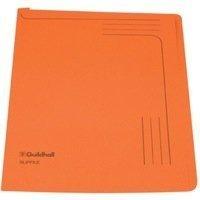 Guildhall Manilla Slipfile Open 2 Side - Orange