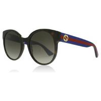 gucci 0035s sunglasses havana 004 54mm