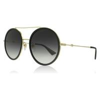 Gucci 0061S Sunglasses Gold 001 56mm