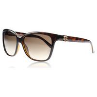 Gucci 3645s Sunglasses Tortoise Shell DWJ