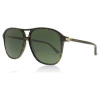 Gucci 0016S Sunglasses Havana 007 Polariserade 58mm