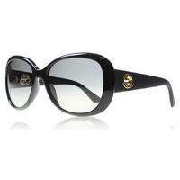 Gucci 3787S Sunglasses Black Rubber LWD