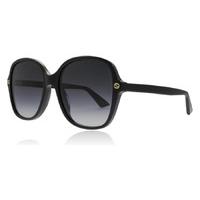 Gucci GG0092S Sunglasses Black 001 55mm