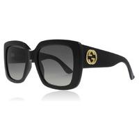 Gucci GG0141S Sunglasses Black 001 53mm