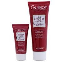 Guinot Body Softening Epil Confort Corps After Hair Removal Body Gel 125ml + Free Gommage Facile Smoothing Body Scrub 30ml