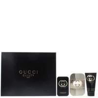 Gucci Guilty F Edt 75ml & Bl 100ml & Sg 50ml