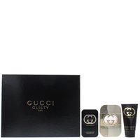 Gucci Guilty Female Eau De Toilette 75ml & Body Lotion 100ml & Shower Gel 50ml