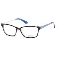 guess eyeglasses gu 2538 052