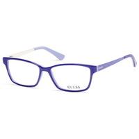 guess eyeglasses gu 2538 086