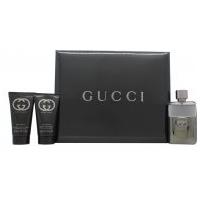 Gucci Guilty Pour Homme Gift Set 50ml EDT + 50ml Aftershave Balm + 50ml All Over Shampoo