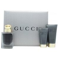Gucci Made to Measure Gift Set 50ml EDT + 50ml Aftershave Balm + 50ml Shower Gel