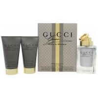 gucci made to measure gift set 90ml edt spray 50ml aftershave balm 50m ...