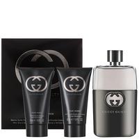 Gucci Guilty Pour Homme Eau de Toilette Spray 90ml, After Shave Balm 50ml and All Over Shampoo 50ml