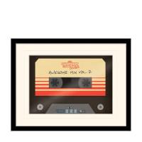 guardians of the galaxy vol 2 awesome mix vol 2 mounted framed 30 x 40 ...